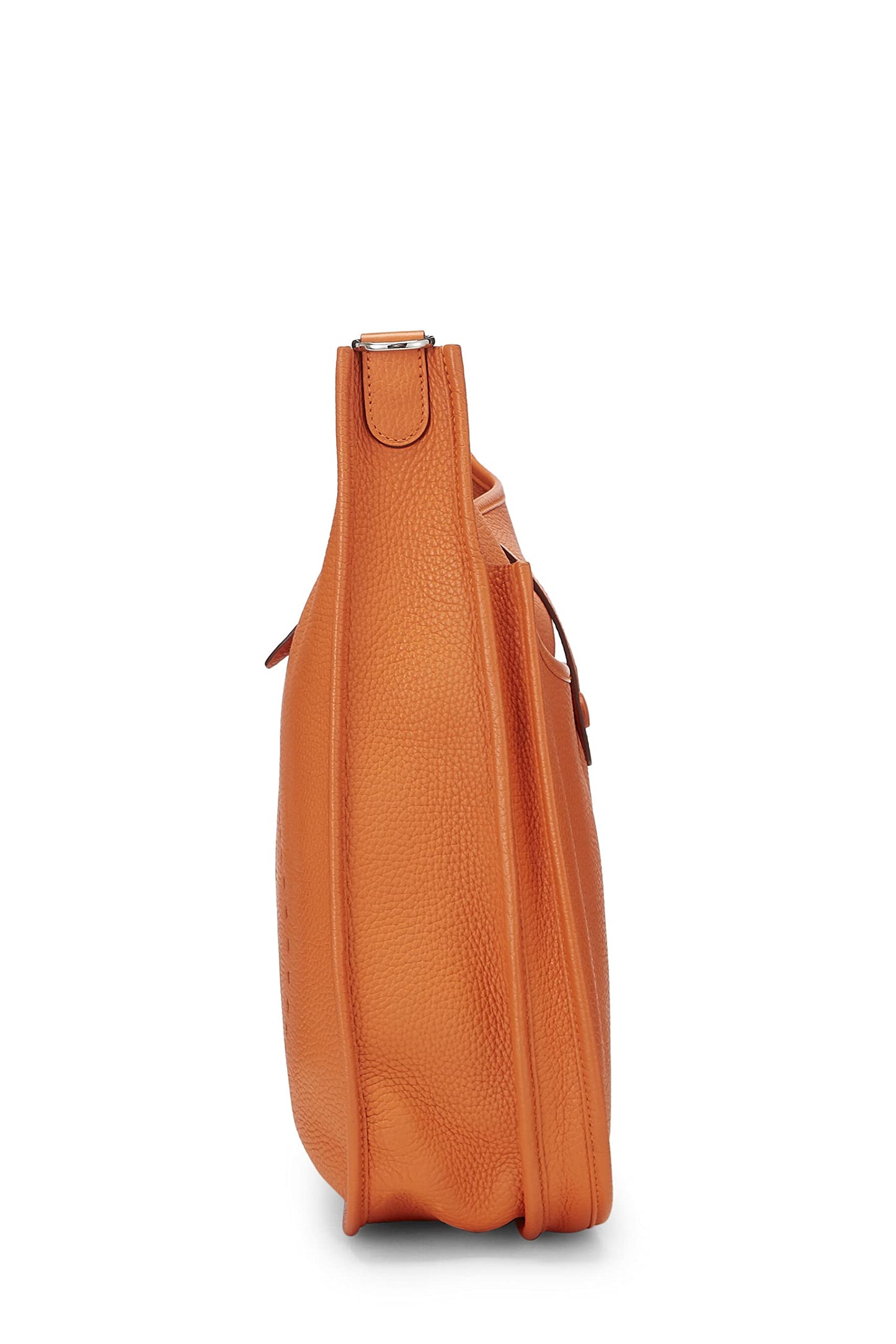 Hermès, Pre-Loved Capucine Clemence Evelyne III GM, Naranja