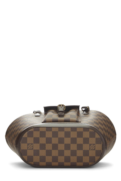 Louis Vuitton, Pre-Loved Damier Ebene Manosque PM, Brown