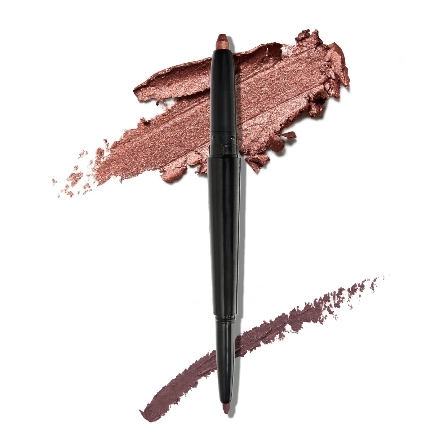 LAURA GELLER NEW YORK Swipe-n-Line Fard à paupières double extrémité + eye-liner - Glam (violet fumé/prune riche) - Fard à paupières crème et eye-liner lisse - Couleur imperméable et sans plis