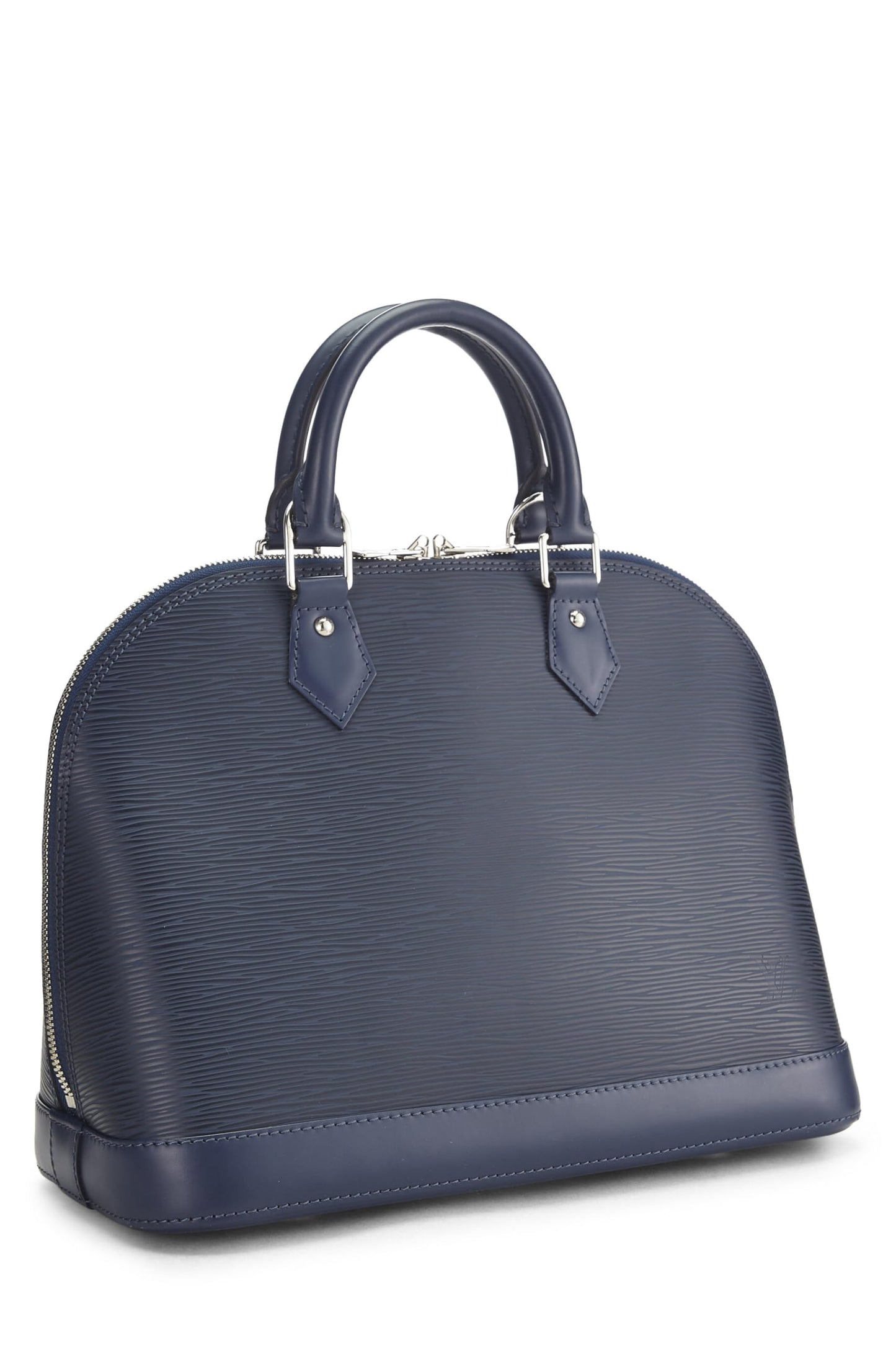 Louis Vuitton, Myrtille Blue Epi Alma PM d'occasion, bleu