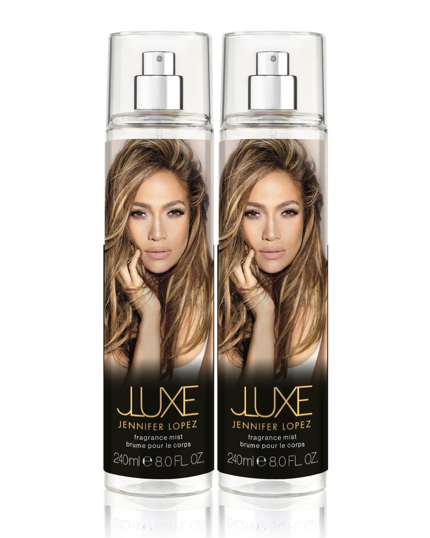 Jennifer Lopez JLuxe Body Mist, 240 ml (8 fl oz) Duo Pack (Lot de 2)