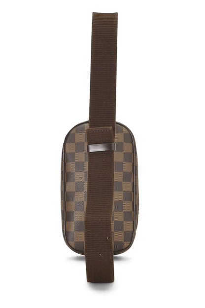 Louis Vuitton, Pre-Loved Damier Ebene Canvas Pochette Gange, Brown