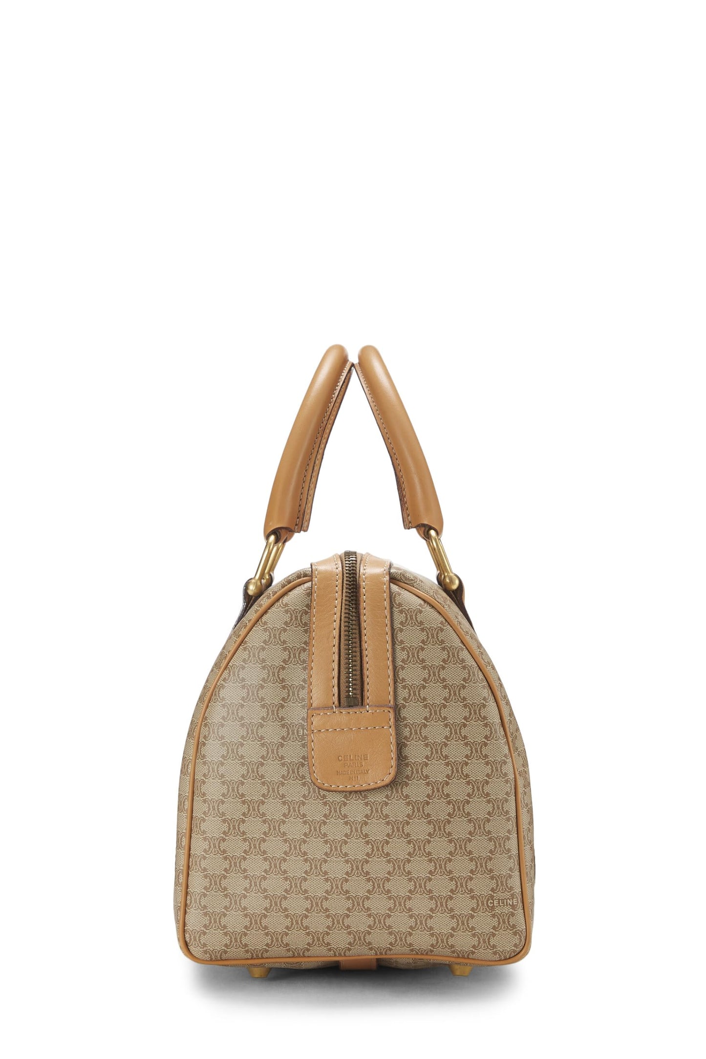 Céline, Toile enduite beige Macadam Boston, beige, d'occasion