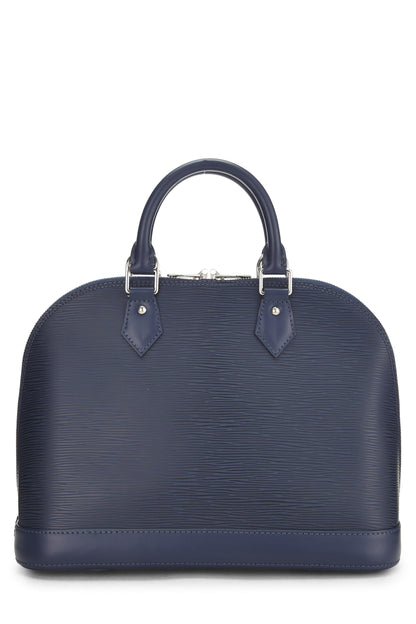 Louis Vuitton, Myrtille Blue Epi Alma PM d'occasion, bleu