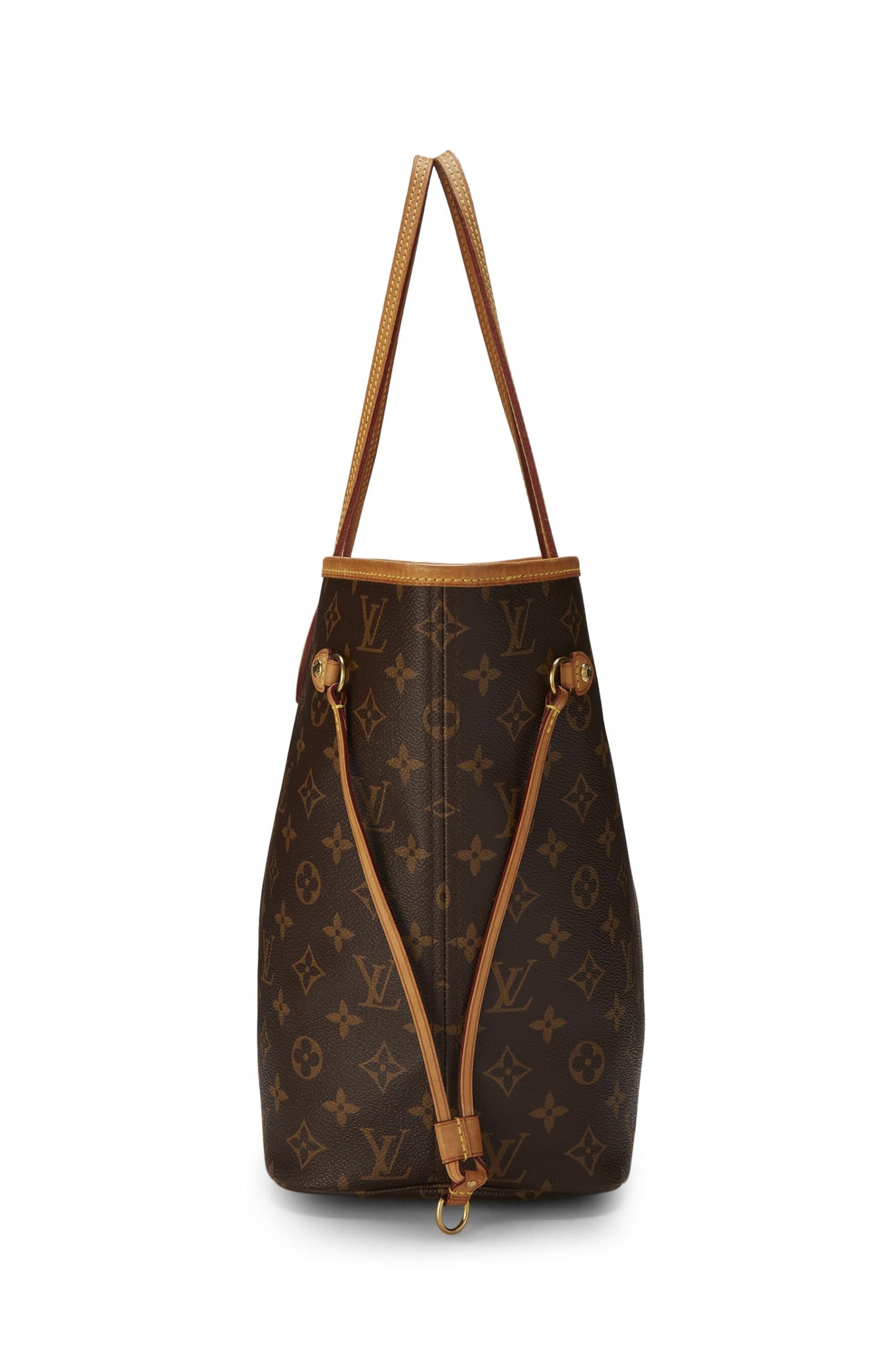 Louis Vuitton, Lona con monograma amarilla Pre-Loved Neo Neverfull MM, Amarillo