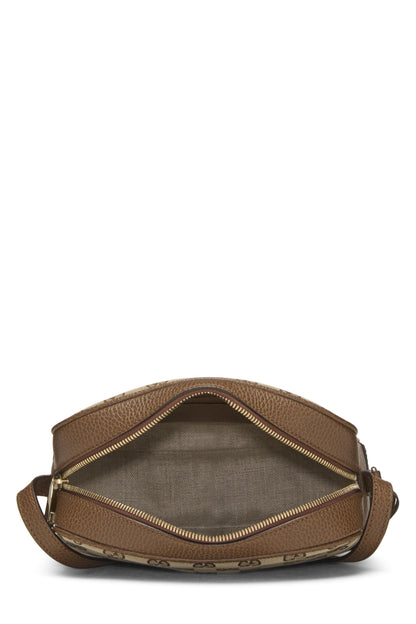 Gucci, Pre-Loved Brown Original GG Canvas Bree Crossbody, Brown