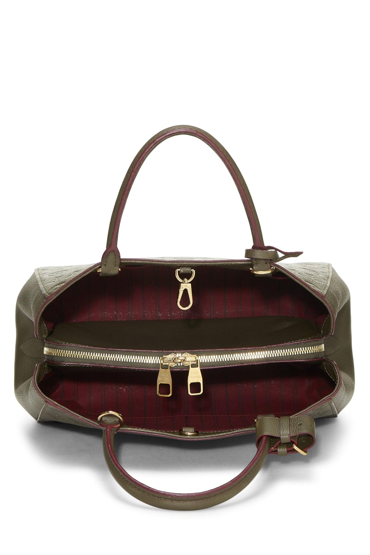 Louis Vuitton, Monogramme Ombre pré-aimé Empreinte Montaigne MM, Vert