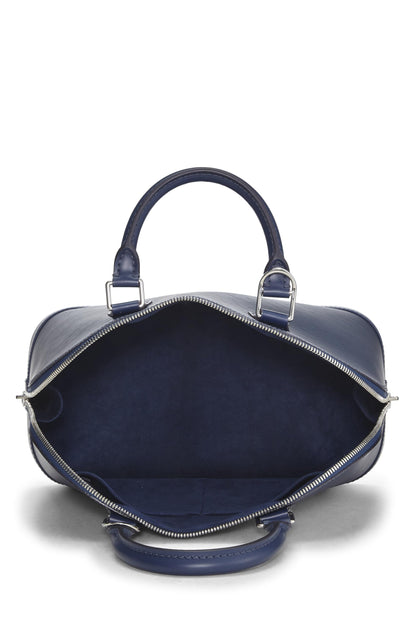 Louis Vuitton, Myrtille Blue Epi Alma PM de segunda mano, azul