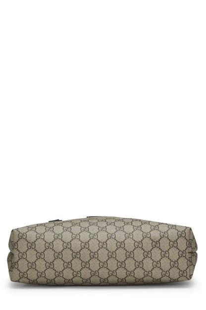 Gucci, sac fourre-tout en toile GG Supreme d'origine d'occasion, marron