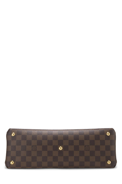 Louis Vuitton, sac fourre-tout Riverside Damier Ebene noir d'occasion, noir