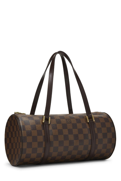 Louis Vuitton, ensemble Papillon 30 et Mini Damier Ebene d'occasion, marron