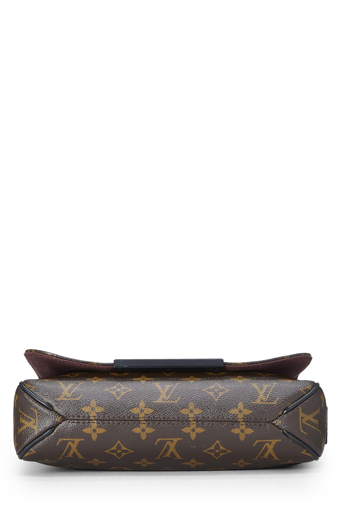 Louis Vuitton, Pre-Loved Monogram Canvas Macassar District PM, Black