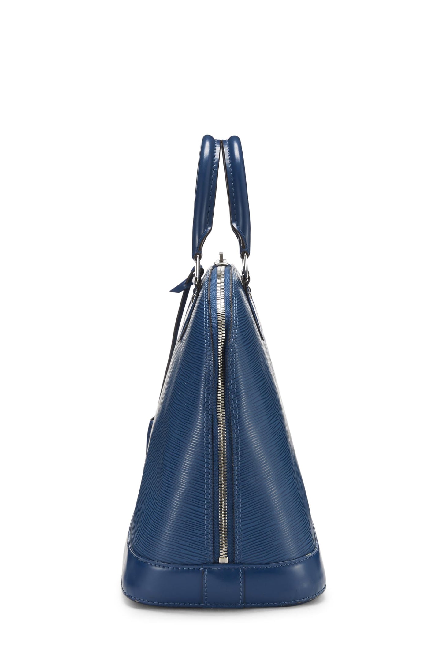 Louis Vuitton, Pre-Loved Bleu Celeste Epi Alma MM NM, Blue