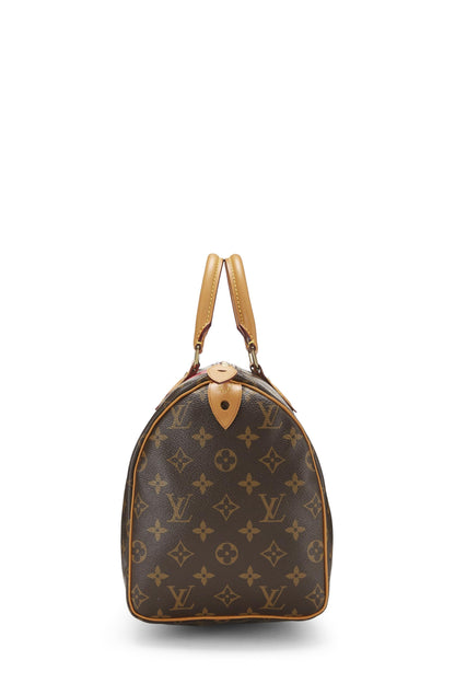 Louis Vuitton, Speedy 30 Monogram V rose d'occasion, rose