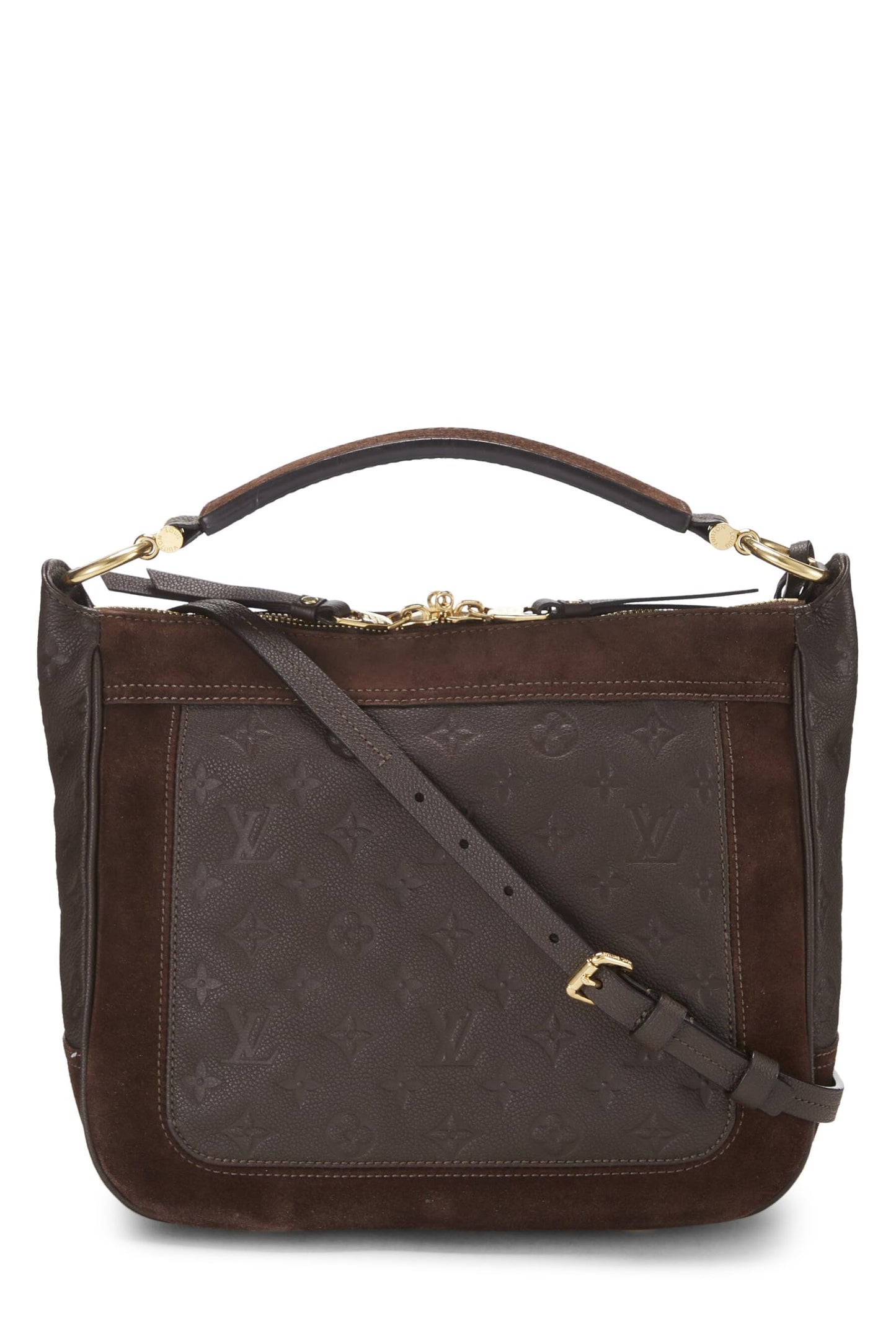 Louis Vuitton, Pre-Loved Terre Empreinte Audacieuse PM, Marrón