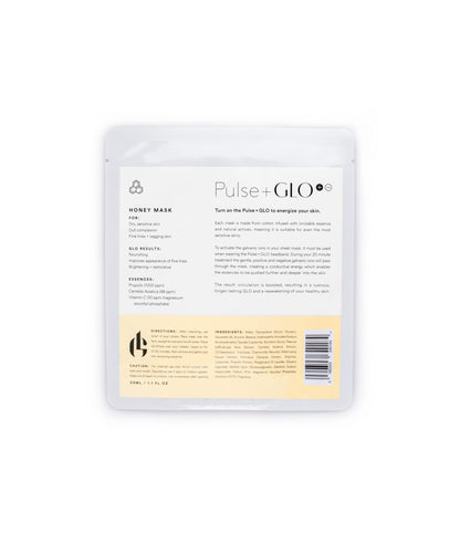 GEORGIA LOUISE Pulse + GLO Sheet Masks, Honey