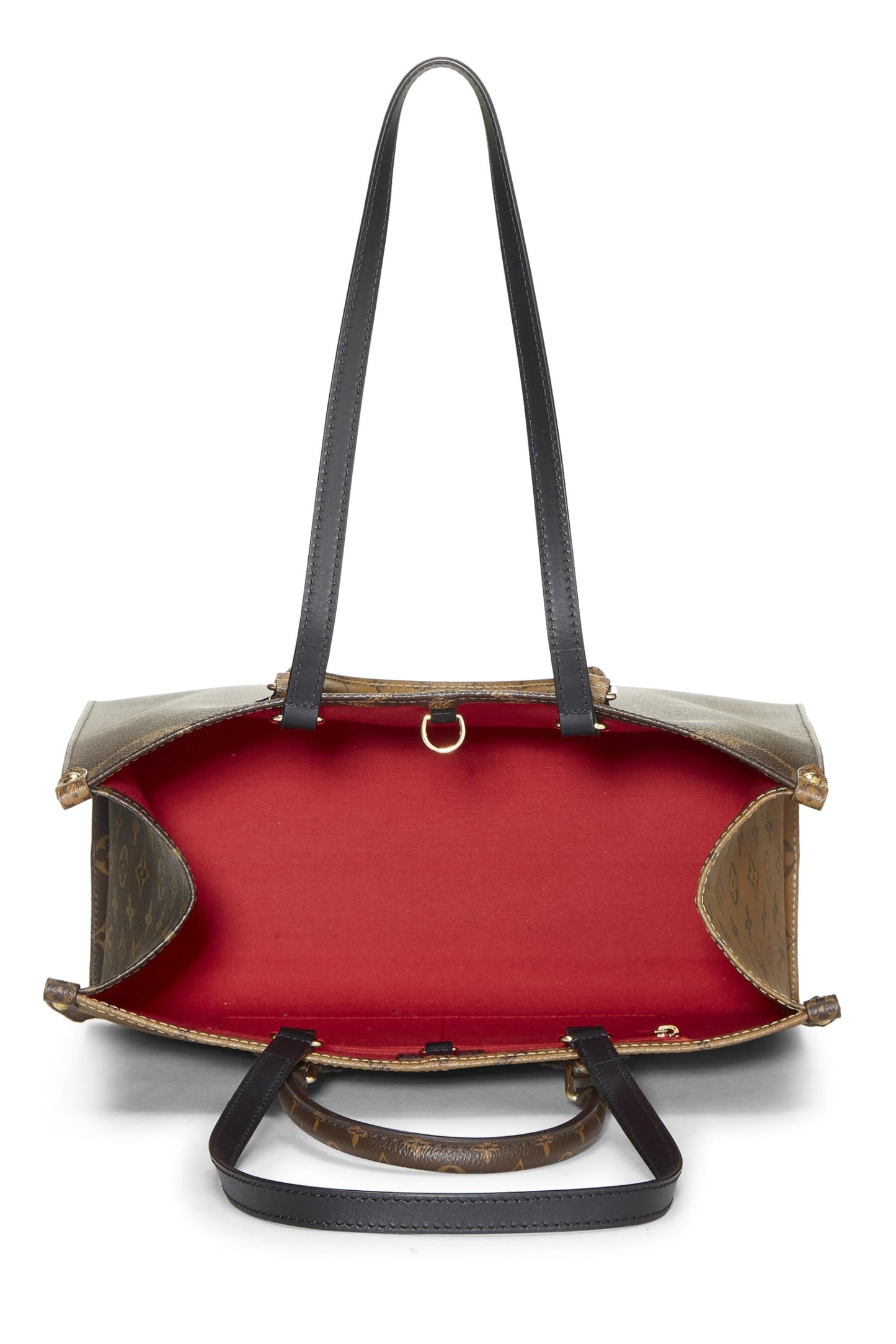 Louis Vuitton, Monogram géant marron d'occasion On The Go MM, marron