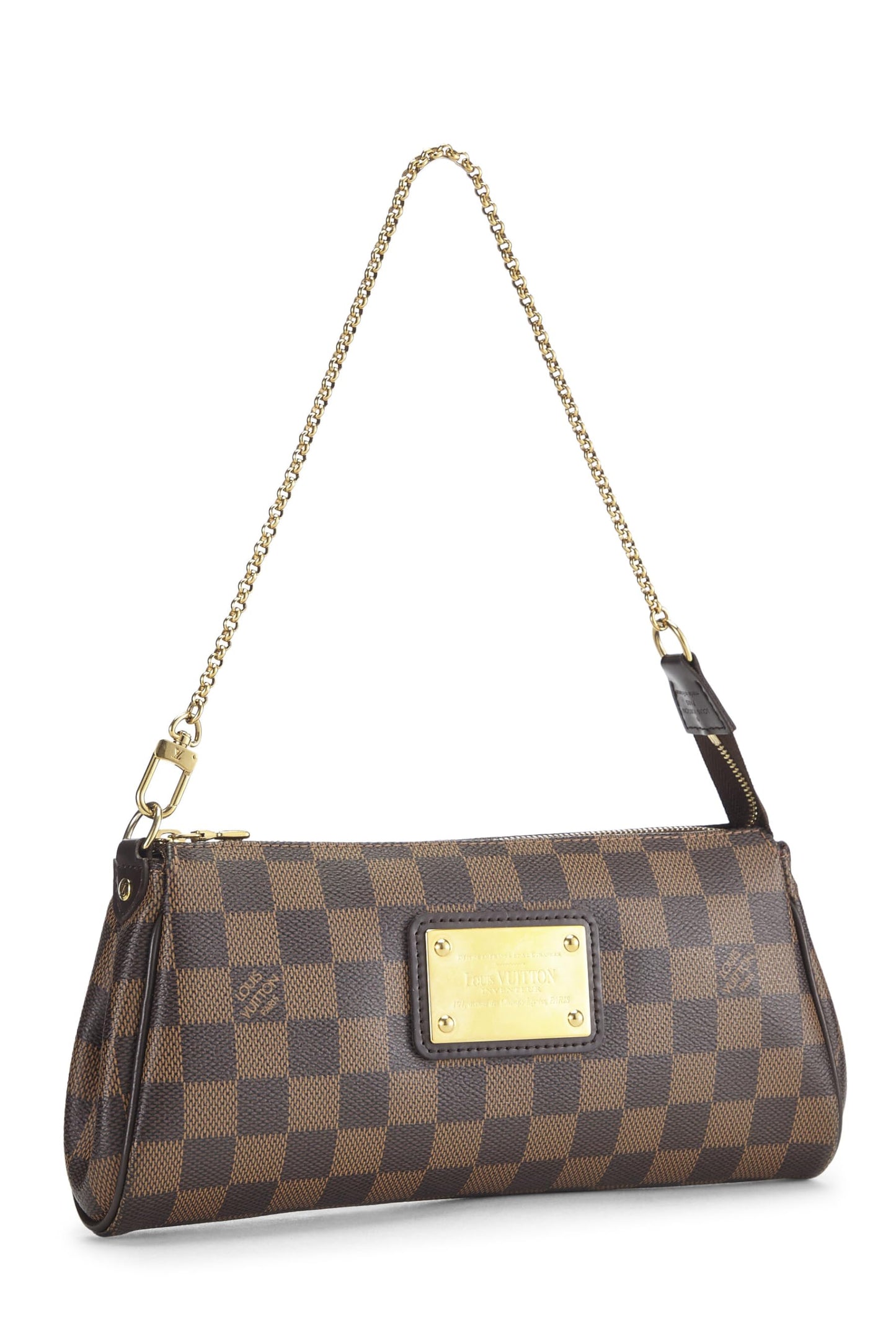 Louis Vuitton, Pre-Loved Damier Ebene Eva, Brown