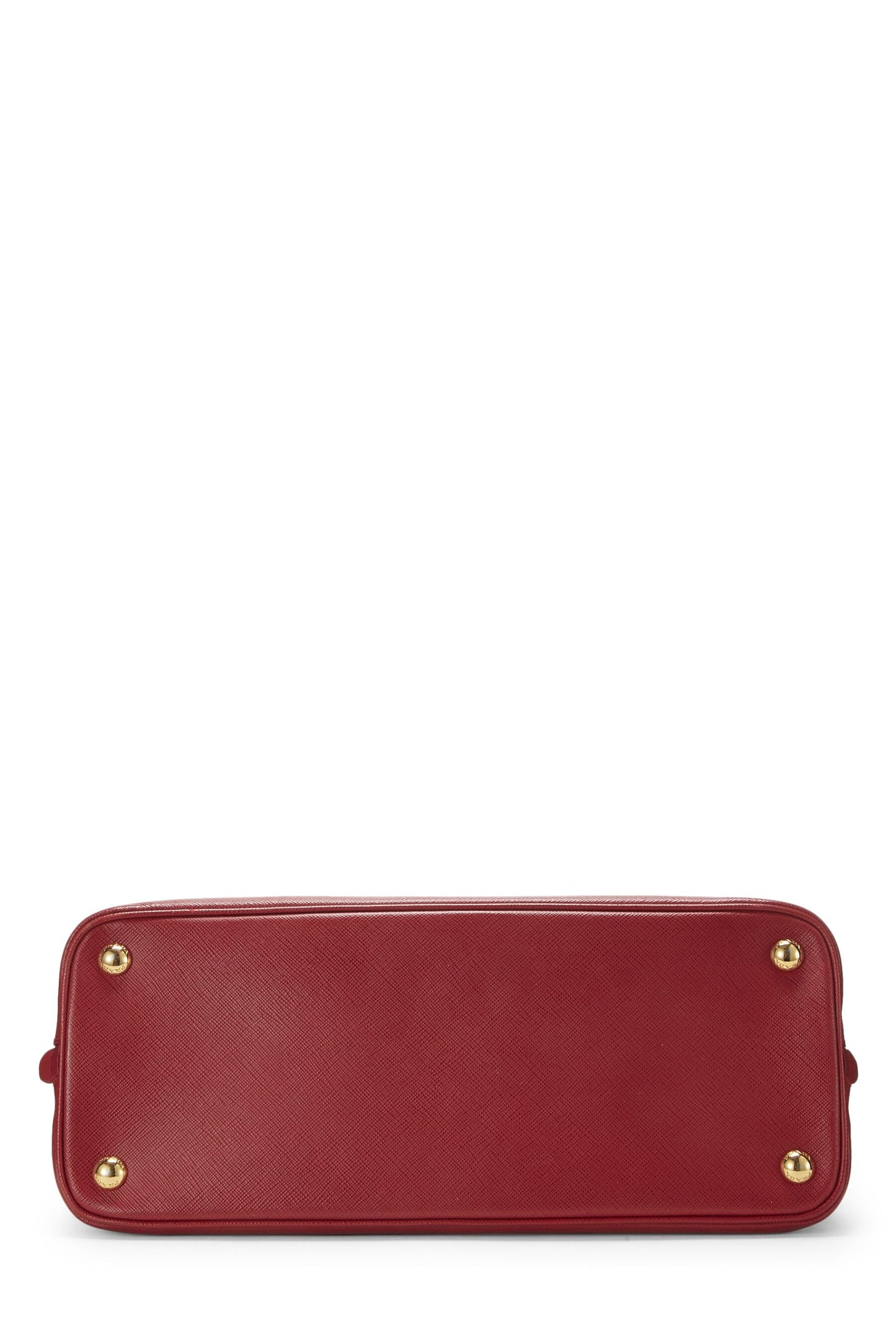 Prada, Pre-Loved Red Saffiano Promenade Small, Red