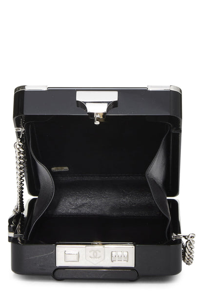 Chanel, Pre-Loved Lambskin & Perspex Evening In The Air 'CC' Trolley Minaudière Chain Clutch, Multi