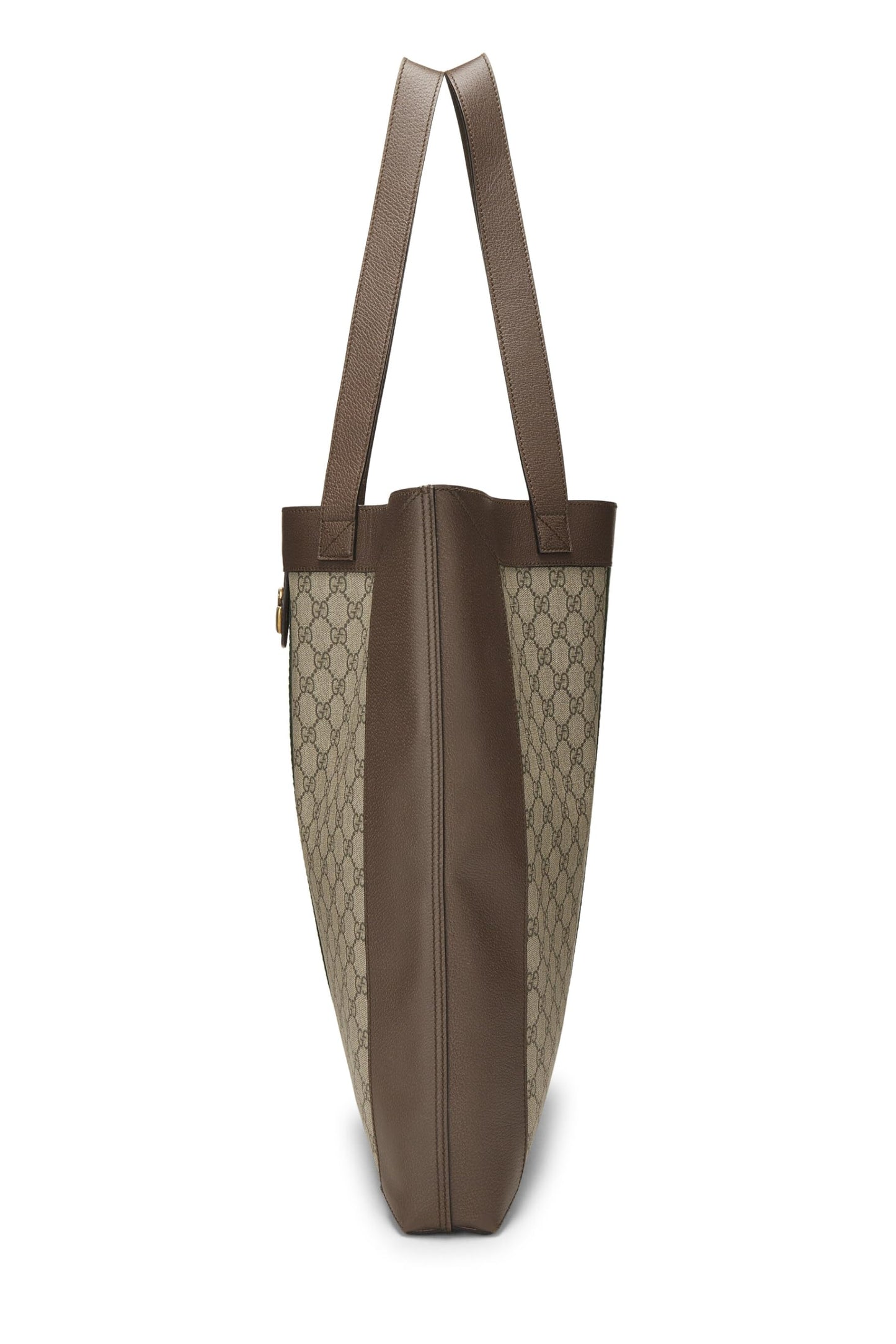 Gucci, sac fourre-tout Ophidia en toile GG Supreme marron d'occasion, grand modèle, marron