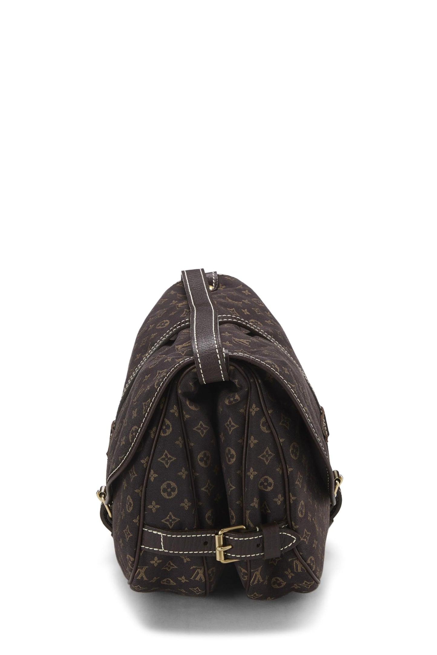 Louis Vuitton, Pre-Loved Monogram Mini Lin Saumur 30, Brown