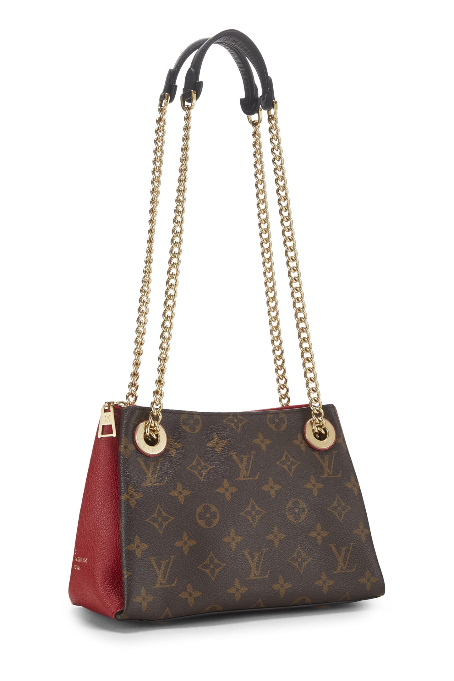 Louis Vuitton, Pre-Loved Red Monogram Canvas Surene BB, Red