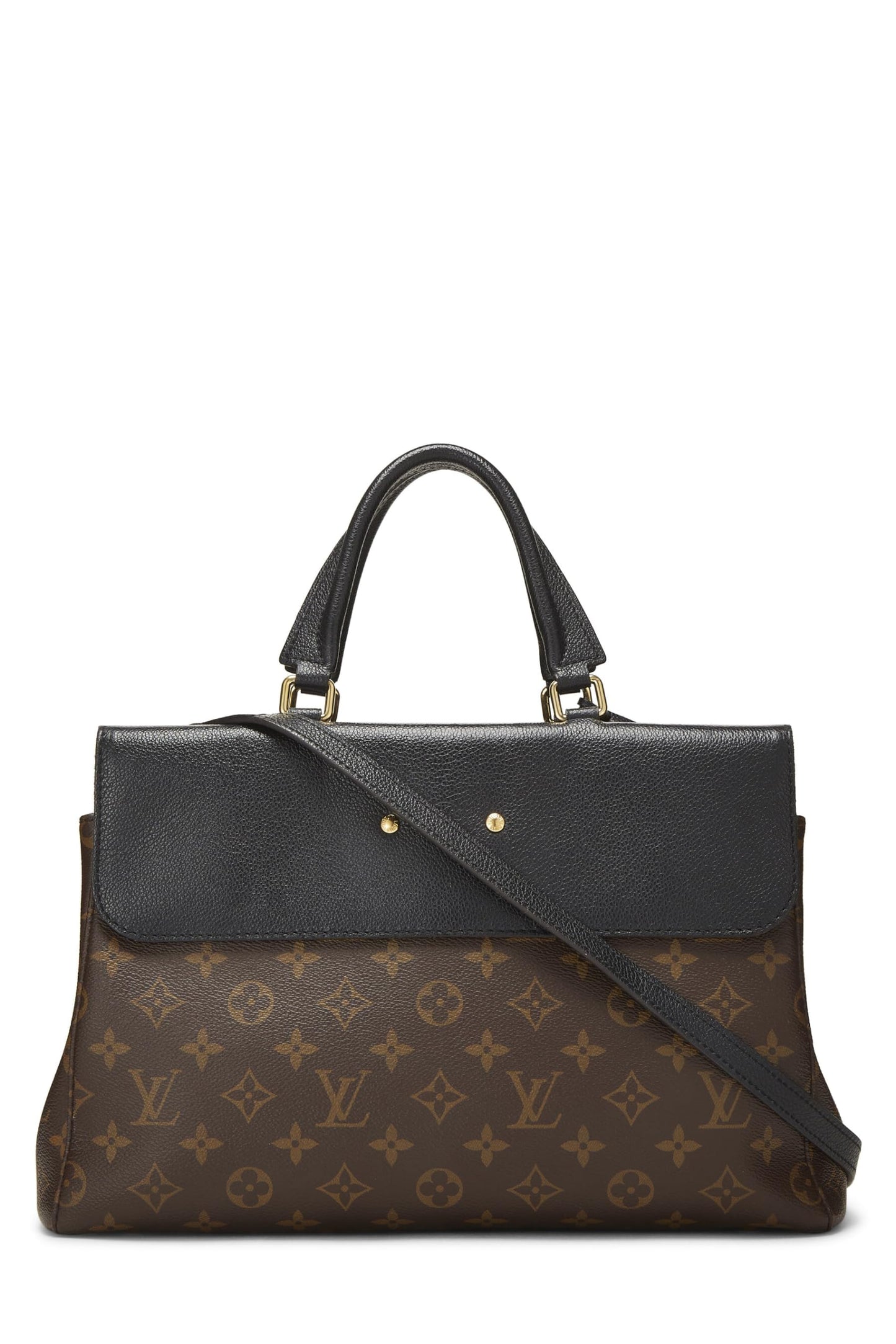 Louis Vuitton, Pre-Loved Navy Monogram Canvas Venus, Black