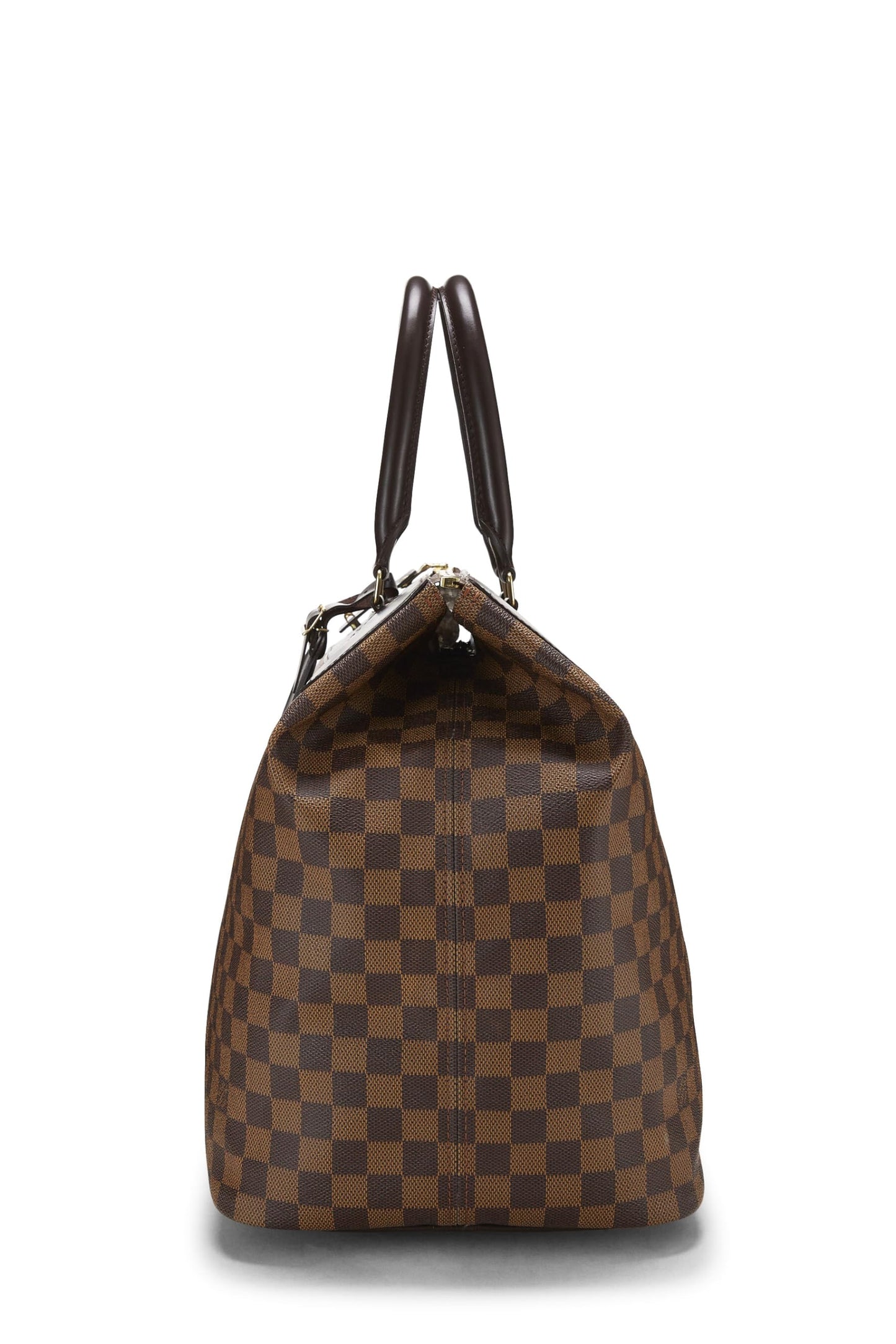 Louis Vuitton, Pre-Loved Damier Ebene Greenwich PM, Marrón