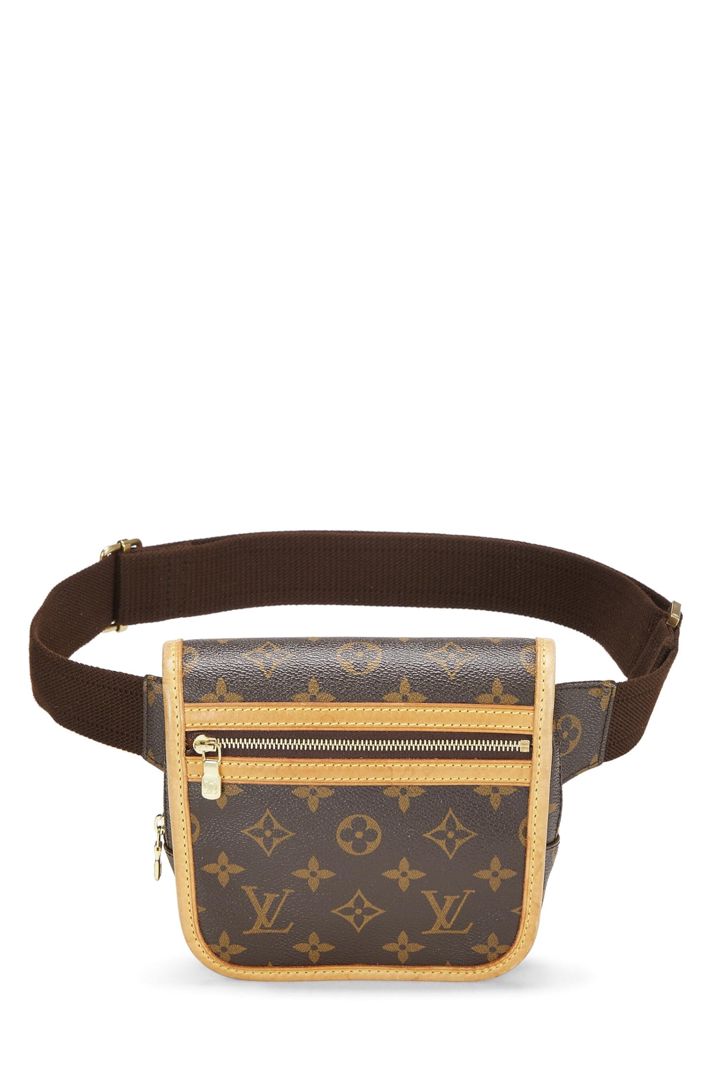 Louis Vuitton, sac ceinture Bosphore en toile Monogram d'occasion, marron