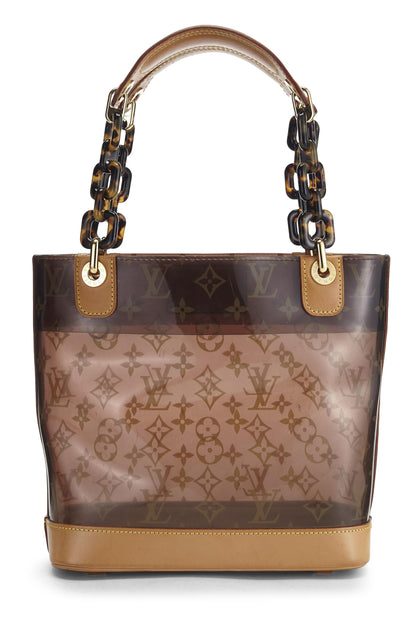 Louis Vuitton, Pre-Loved Monogram Ambre Vinyl Cabas PM, Brown