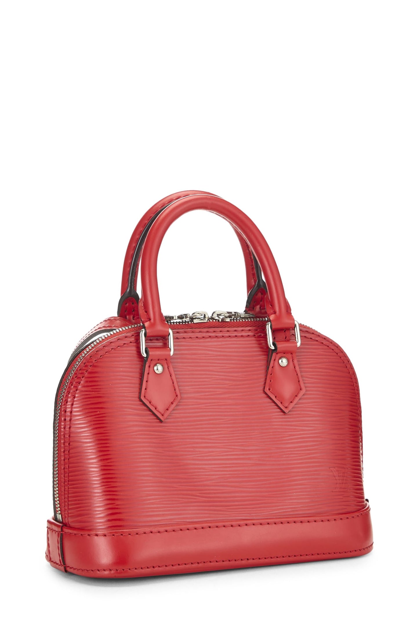 Louis Vuitton, Coquelicot Epi Alma Nano usado, Rojo