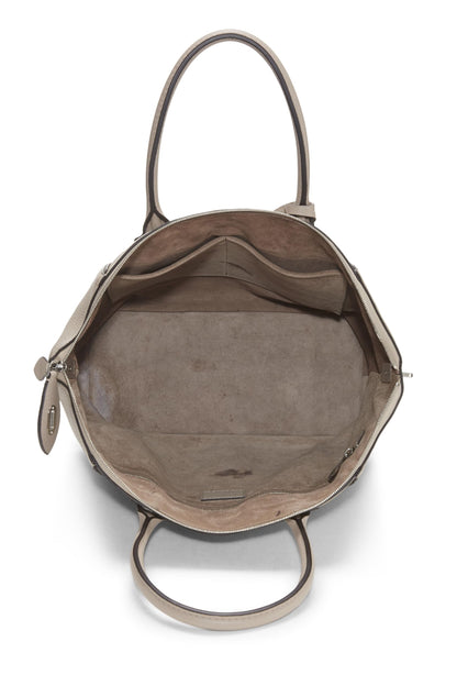 Louis Vuitton, Lockit MM en cuir souple taurillon gris d'occasion, gris