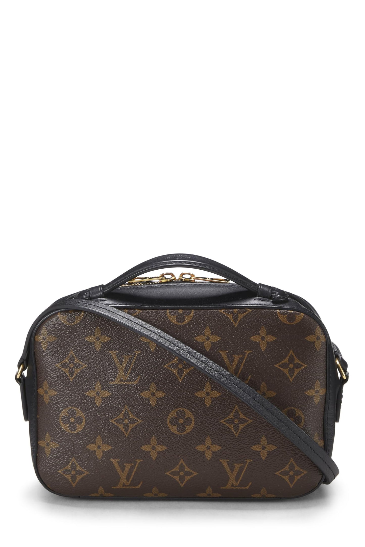 Louis Vuitton, Saintonge en toile monogram noire d'occasion, noir