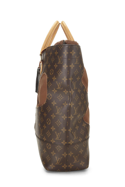 Louis Vuitton, Sac monogramme pré-aimé Comme des Garçons x Louis Vuitton avec trous, Marron