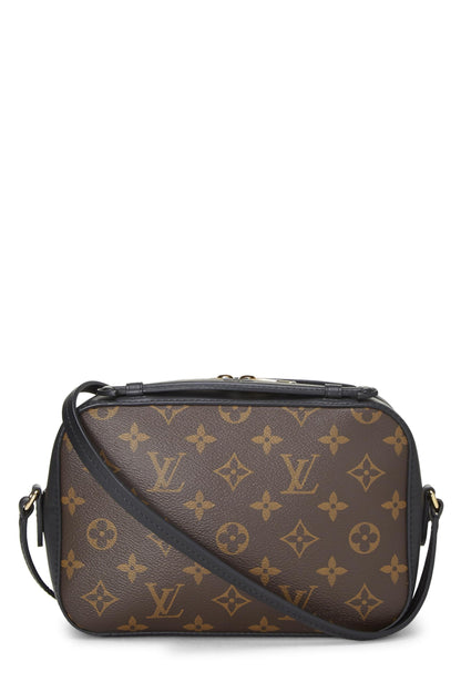 Louis Vuitton, Saintonge en toile monogram noire d'occasion, noir