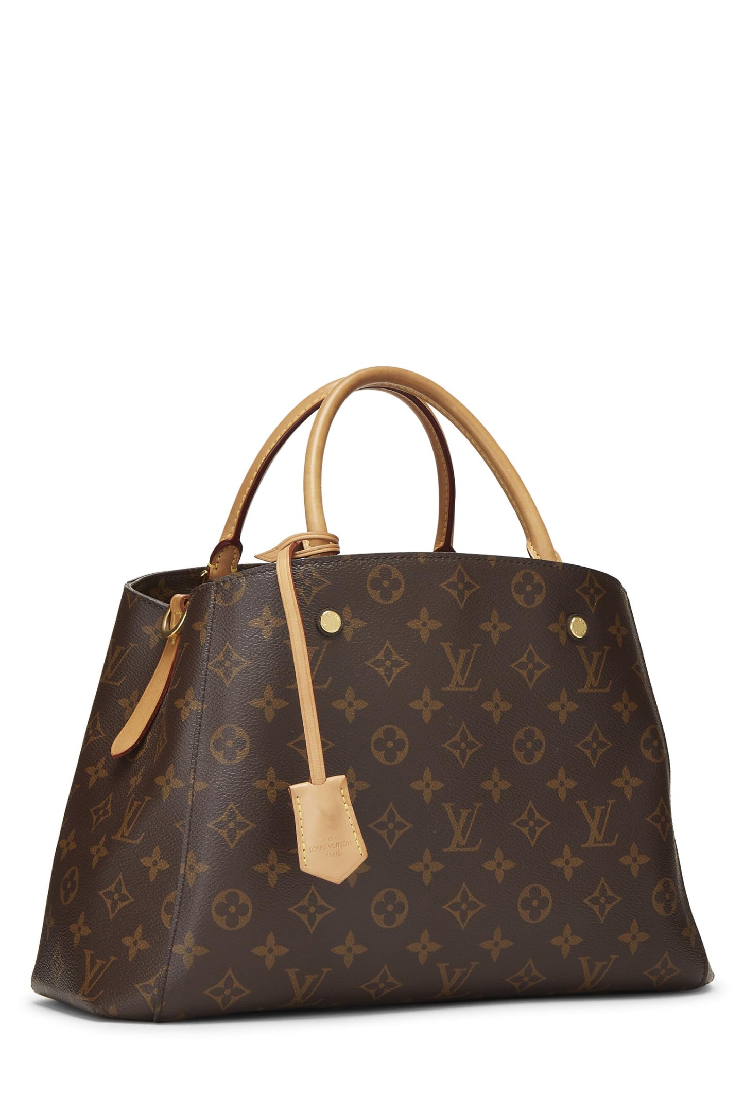 Louis Vuitton, Montaigne MM en toile monogram d'occasion, marron