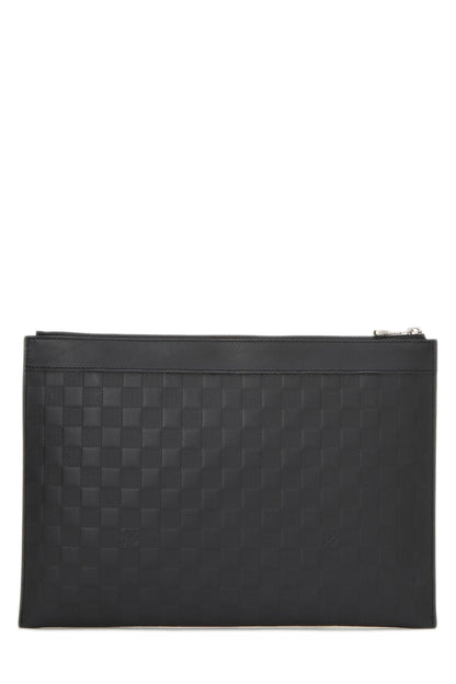 Louis Vuitton, Pre-Loved Damier Infini Pochette Discovery, Black