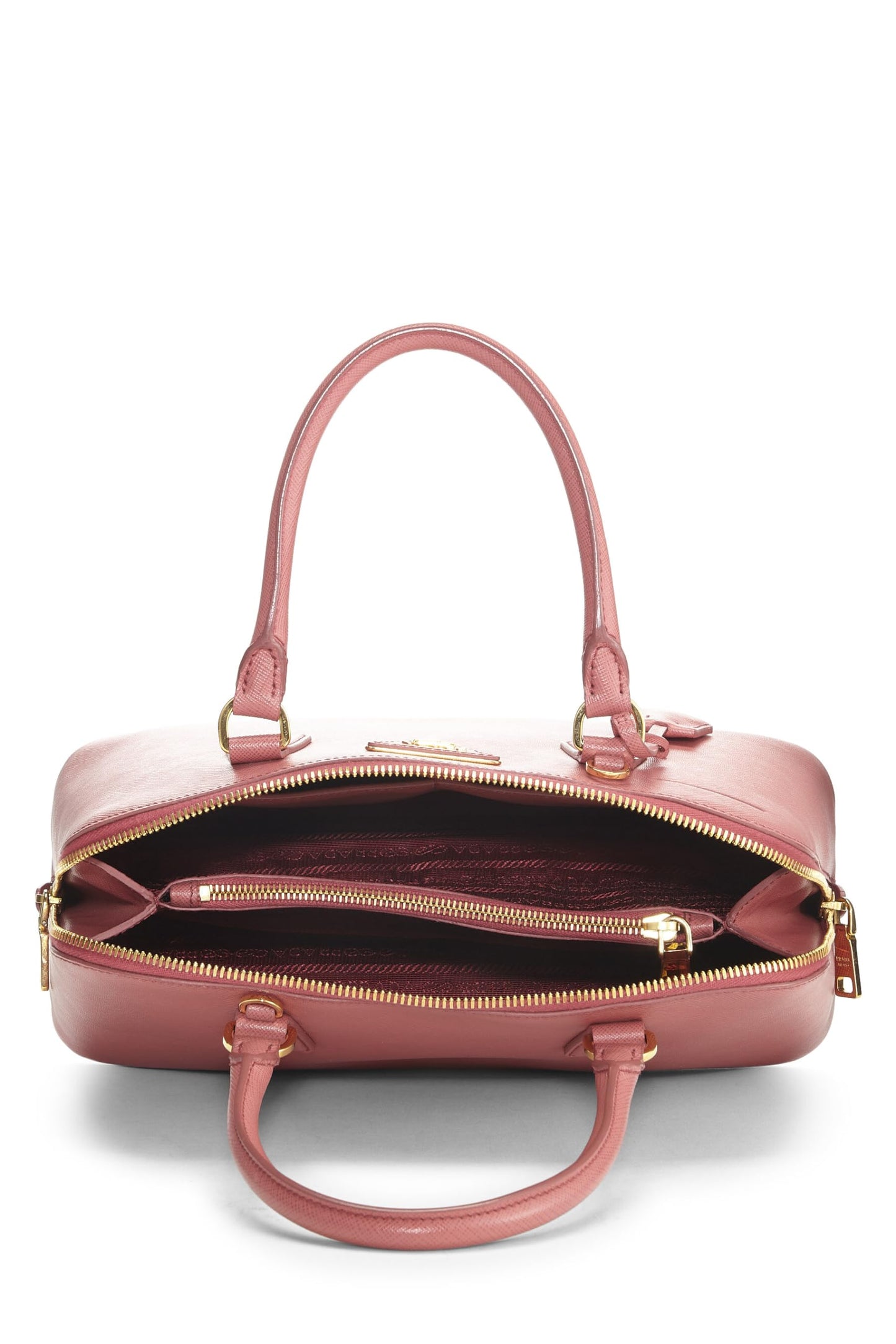 Prada, Promenade Medium Saffiano rose d'occasion, rose