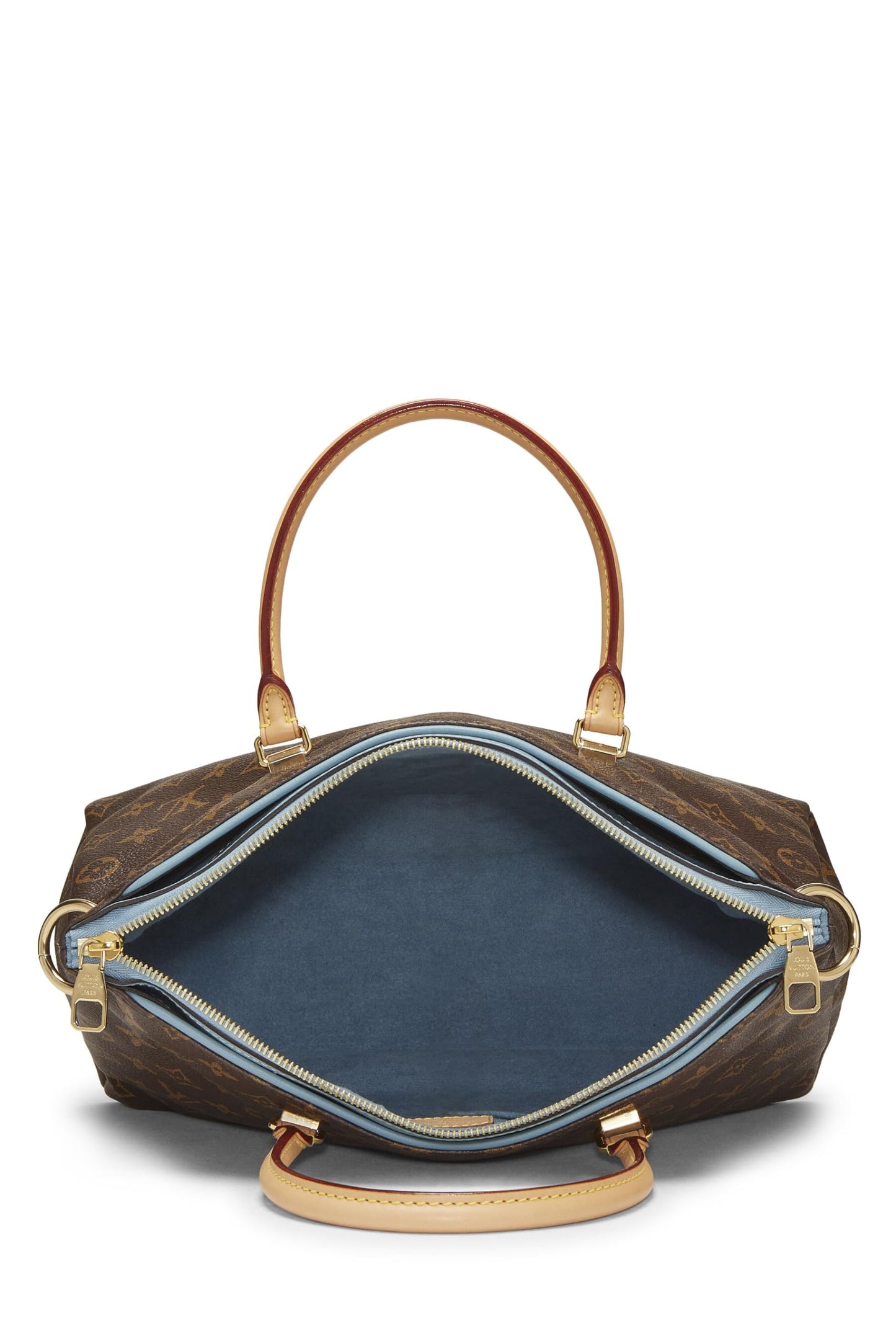 Louis Vuitton, Pallas en toile monogrammée bleue d'occasion, bleu