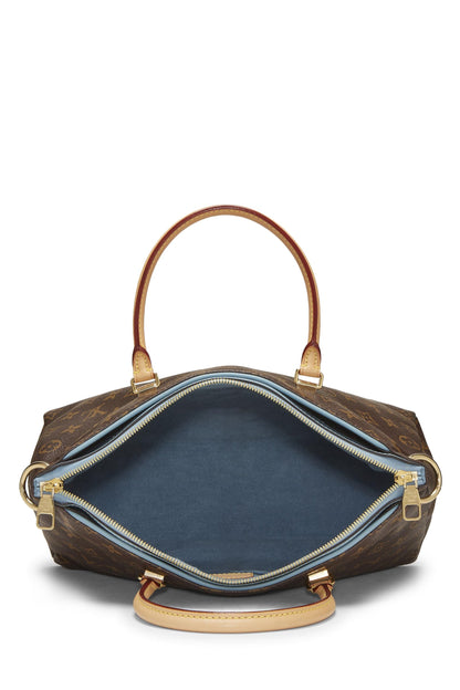 Louis Vuitton, Pre-Loved Blue Monogram Canvas Pallas, Blue