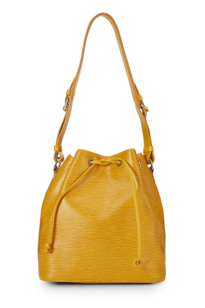 Louis Vuitton, Pre-Loved Tassil Yellow Epi Noé Petite, Yellow