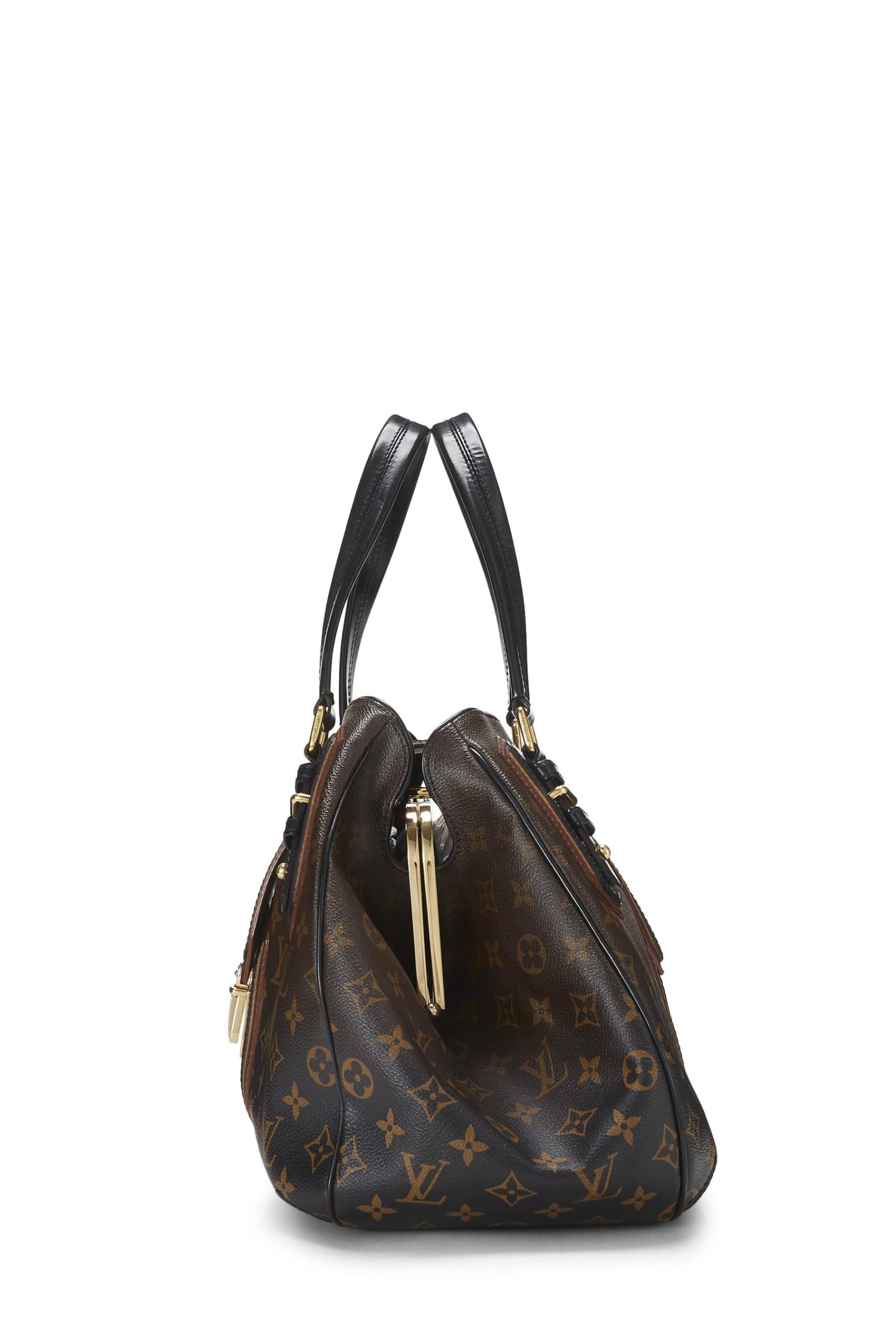 Louis Vuitton, Pre-Loved Black Monogram Mirage Griet, Black