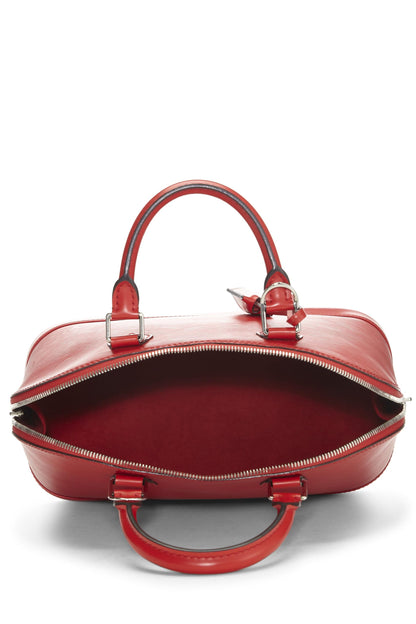 Louis Vuitton, Epi Alma PM Piment Red d'occasion, rouge