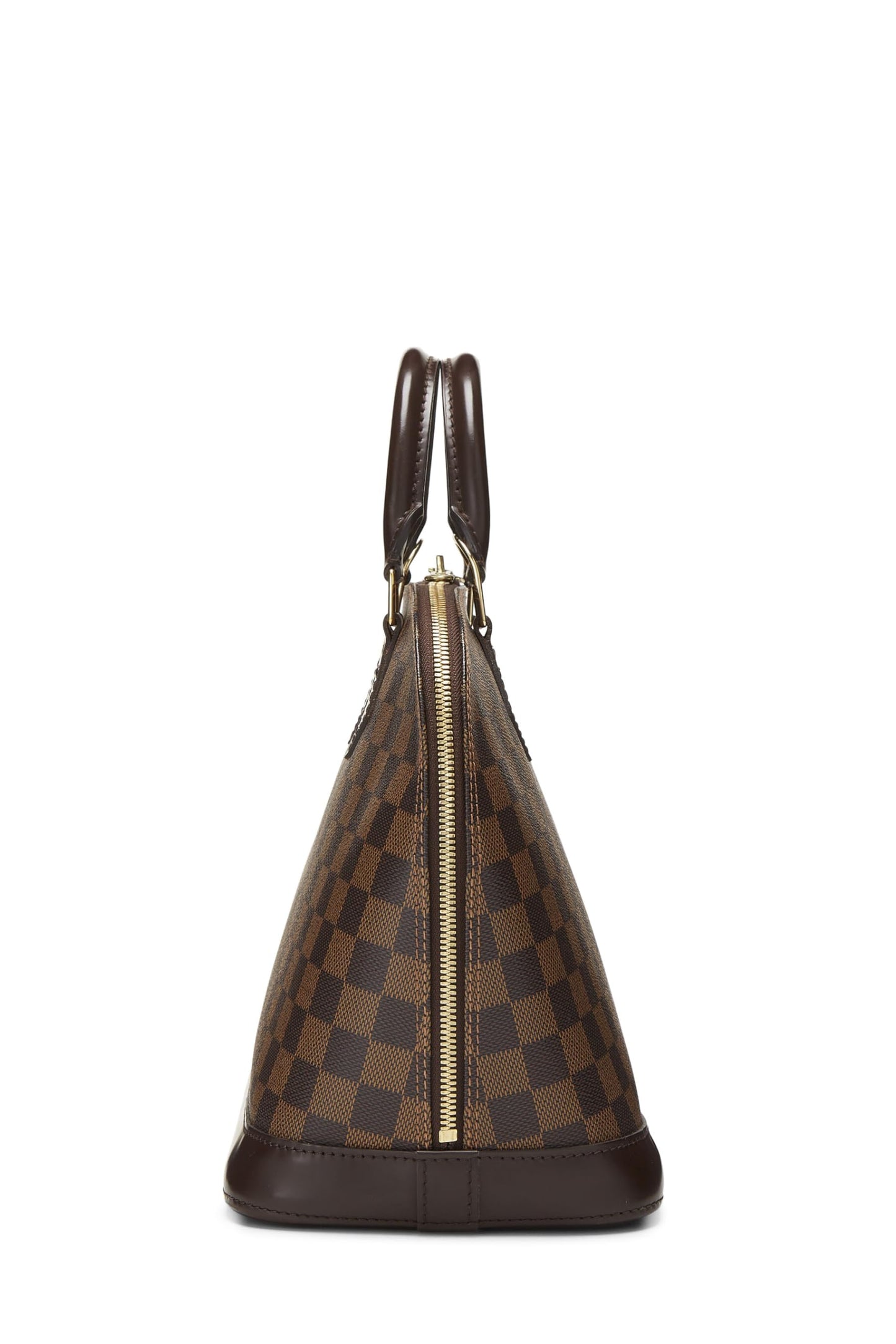 Louis Vuitton, Pre-Loved Damier Ebene Alma PM, Brown