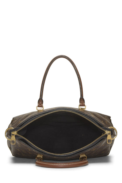 Louis Vuitton, Pallas en toile monogram noire d'occasion, noir