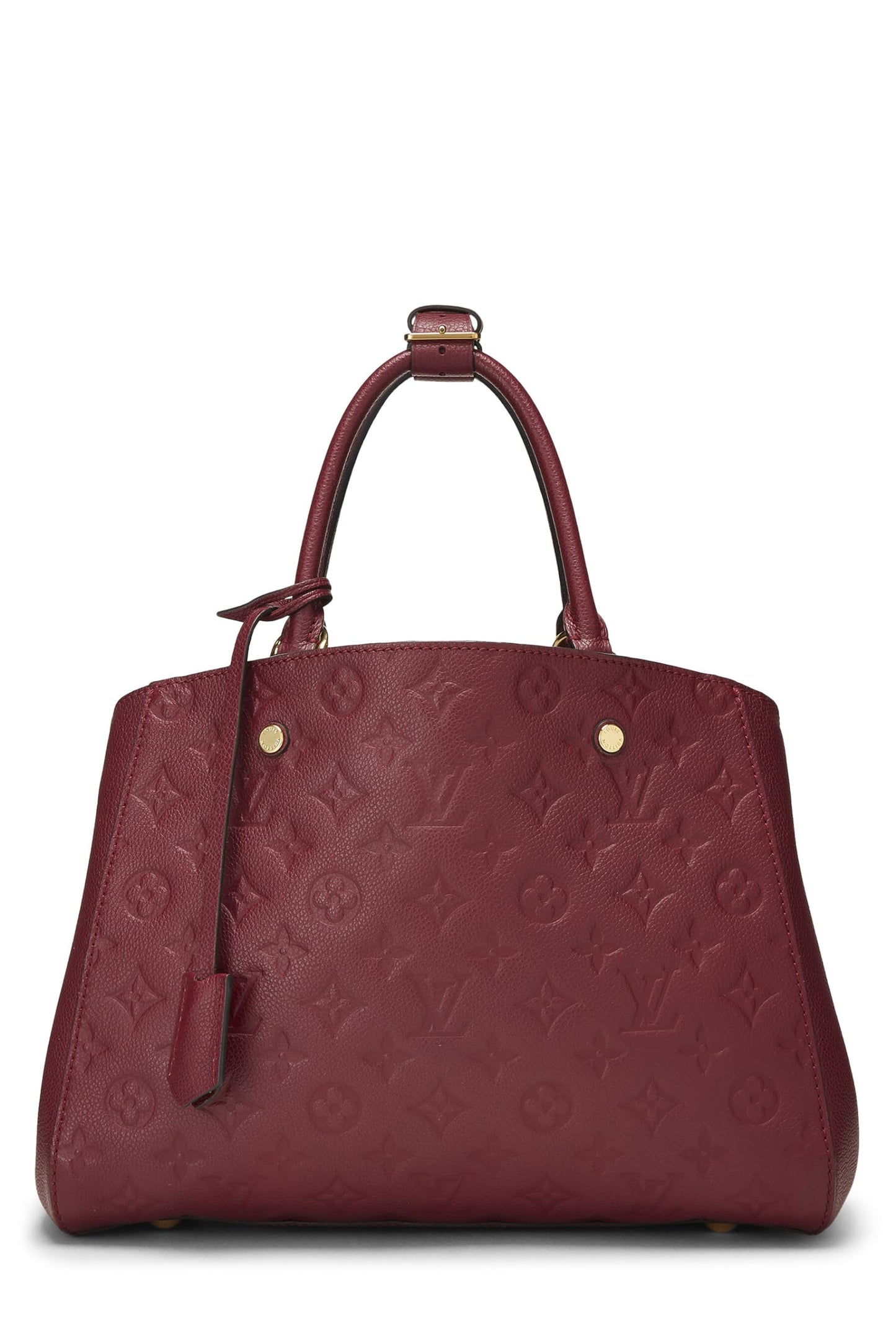 Louis Vuitton, Pre-Loved Aurore Monogram Empreinte Montaigne MM, Purple