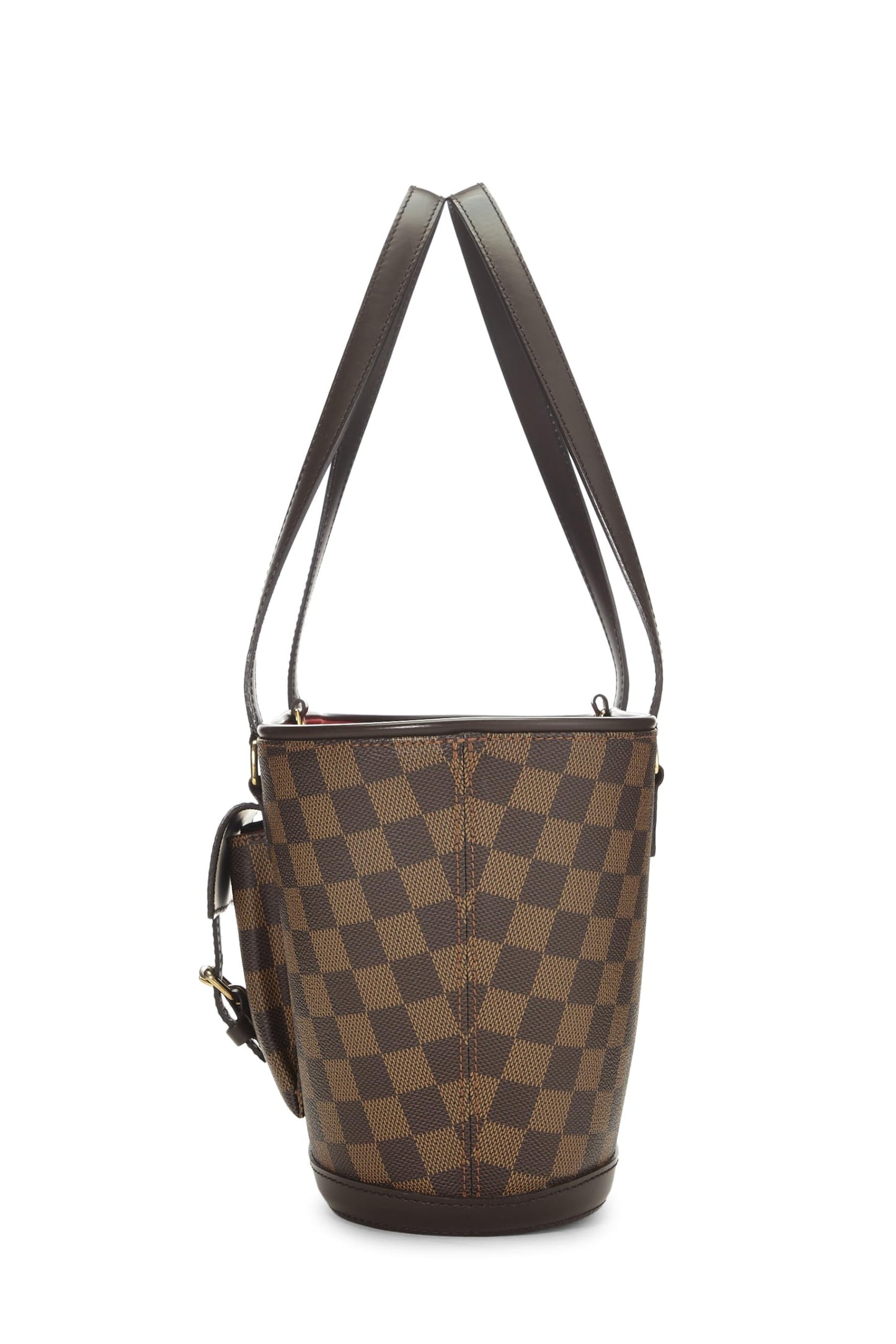 Louis Vuitton, Pre-Loved Damier Ebene Manosque PM, Brown