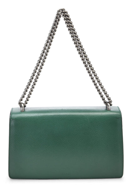 Gucci, sac à bandoulière Dionysus en cuir vert d'occasion, petit modèle, vert