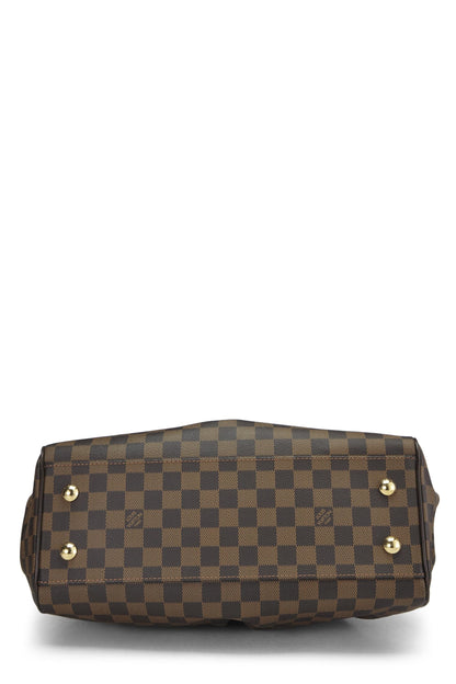 Louis Vuitton, Pre-Loved Damier Ebene Trevi PM, Brown